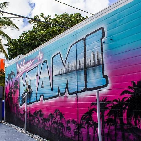 Unique Miami Art Escape W/ Hottub, Arcade & Murals Dış mekan fotoğraf